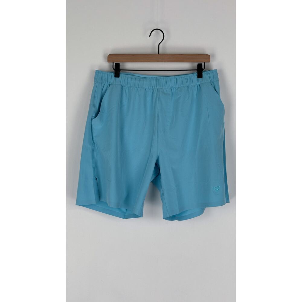 Sigrun 8" Tennis Match Shorts V03 Cabana Blue Mens Size XL New Running Quick Dry